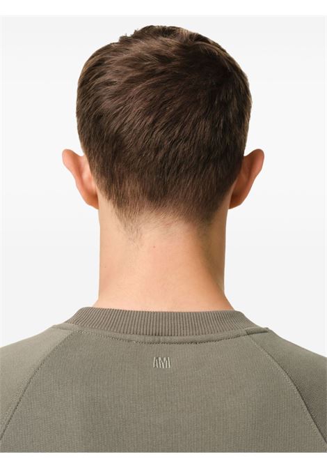 adc sweatshirt unisex smoke grey AMI PARIS | USW074.7470953